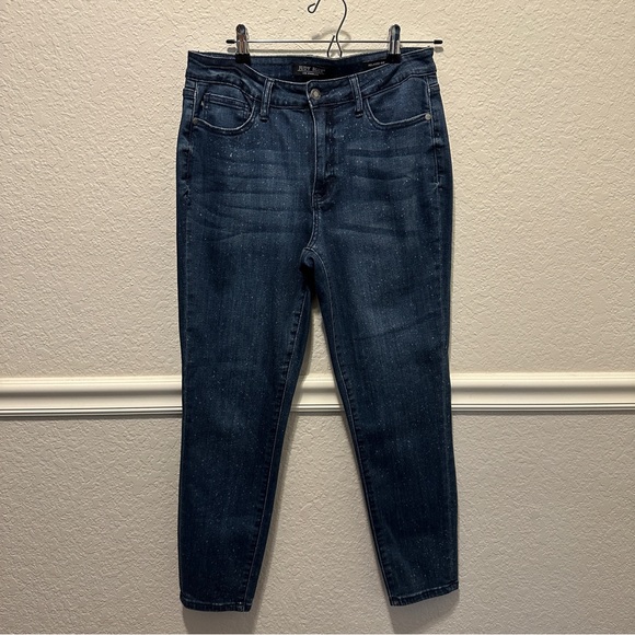 Judy Blue Denim - Judy Blue Speckle Wash Skinny Jeans Relaxed Fit Women’s Size 11/30